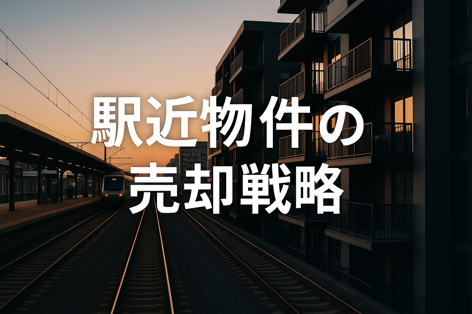 駅近物件の売却戦略
