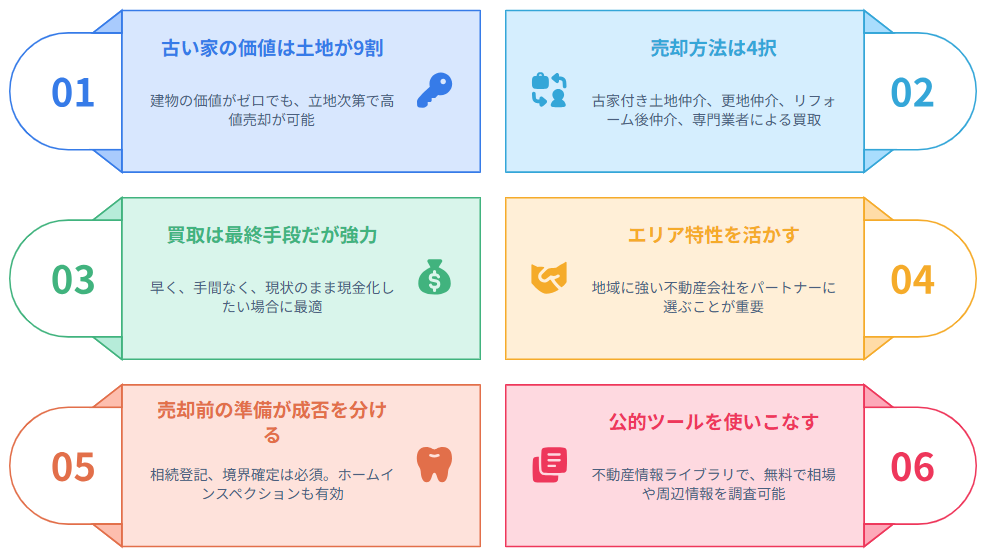 古い家の売却方法