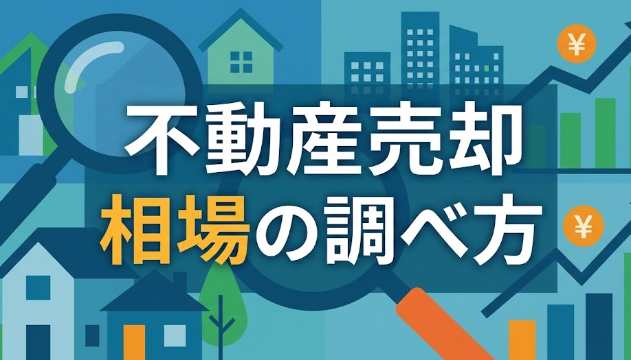 不動産売却 相場の調べ方｜公的データと地元実勢価格を組み合わせる5つの方法【2026年版】